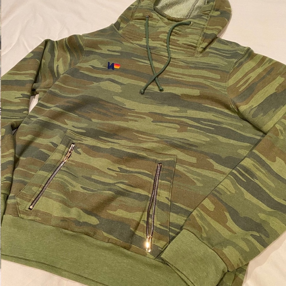 EUC XL Aviator Nation Camo Ninja Hoodie